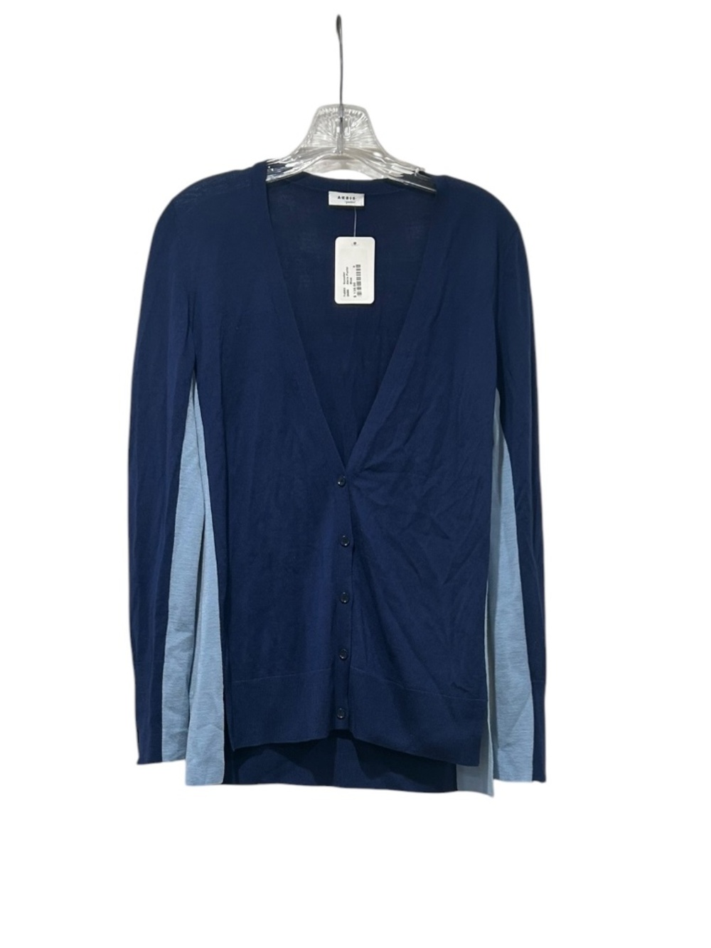 NWT AKRIS Punto Fine Wool Sweater Cardigan Women's Size 6 S M New A-K-R-I-S
